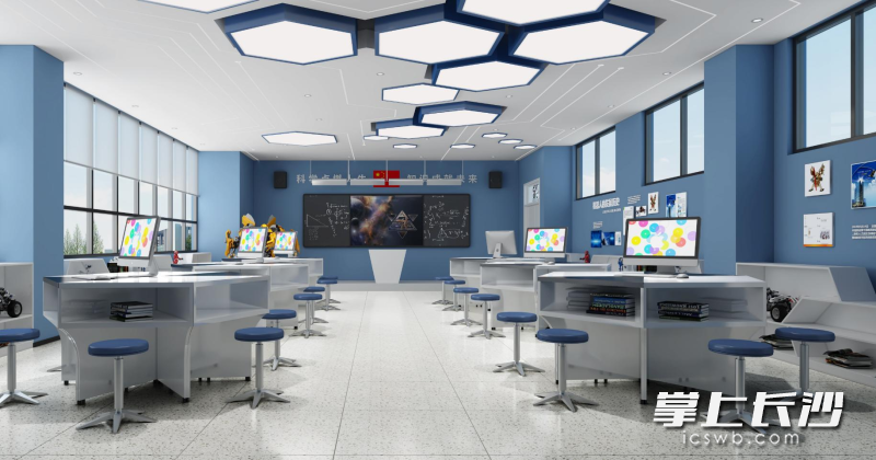 学校科学教室（效果图）。