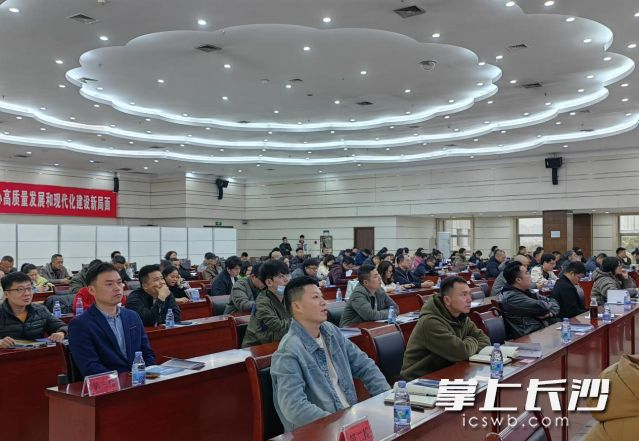 培训现场。 长沙晚报通讯员 谢赛虎供图