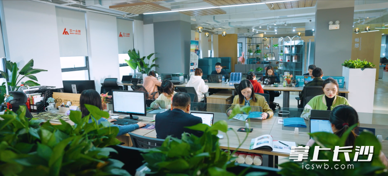 三一众创基地。 长沙晚报通讯员 刘海 供图