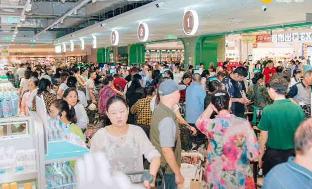 好润佳5.0定制超市落地方圆荟，满足家庭一站式采买。