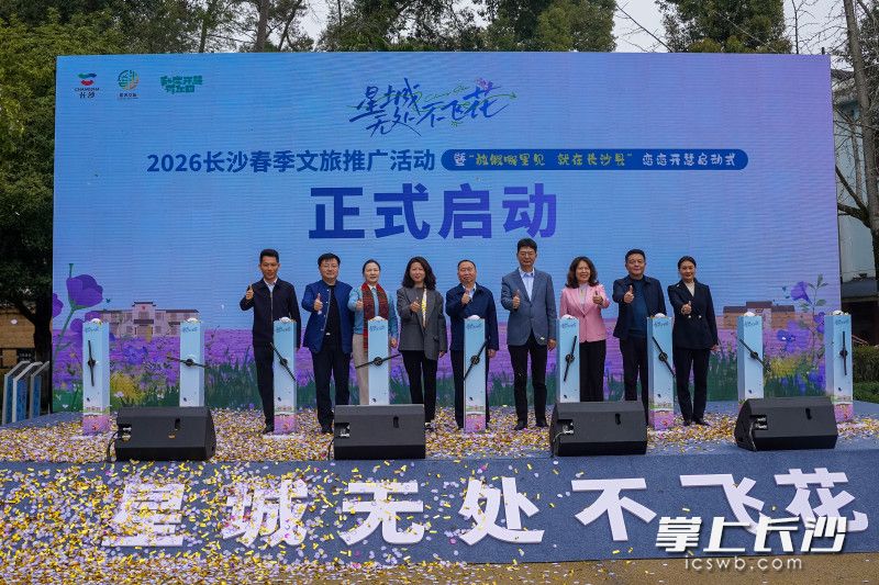 启动仪式。 均为长沙晚报全媒体记者邓迪摄