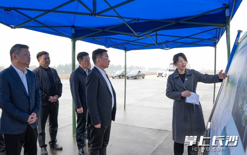 3月27日，市委副书记、市长陈博彰调研长株潭一体化发展工作。 长沙晚报全媒体记者 邹麟 摄