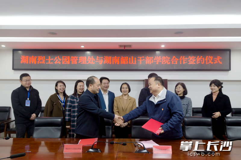 园院携手，聚力共树红色教育新标杆。 通讯员供图