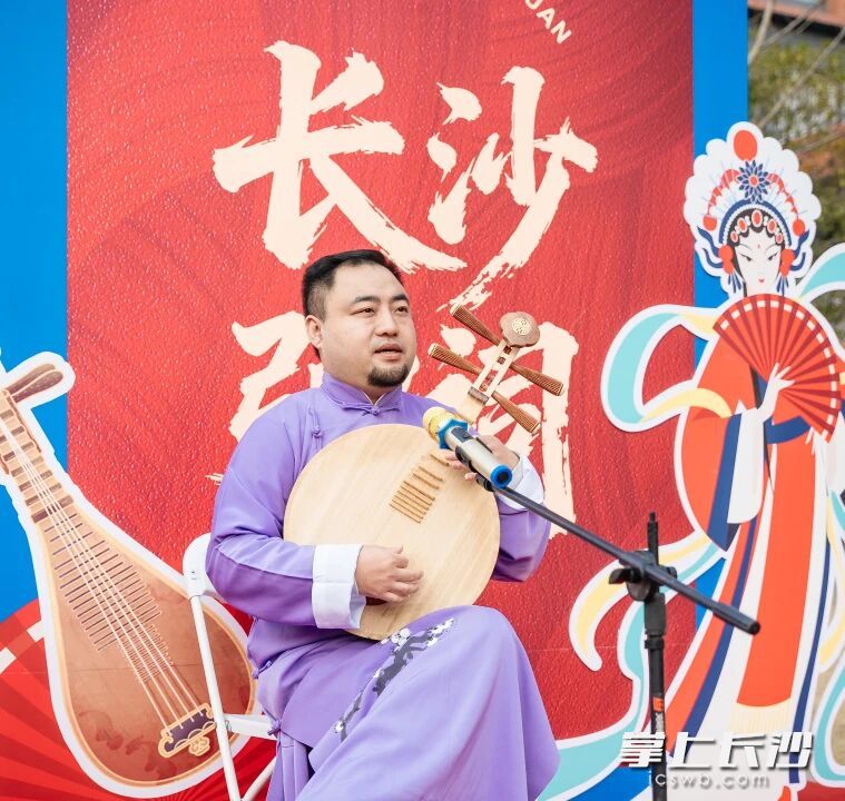 长沙弹词代表性传承人王志敏。 长沙弹词代表性传承人王志敏。