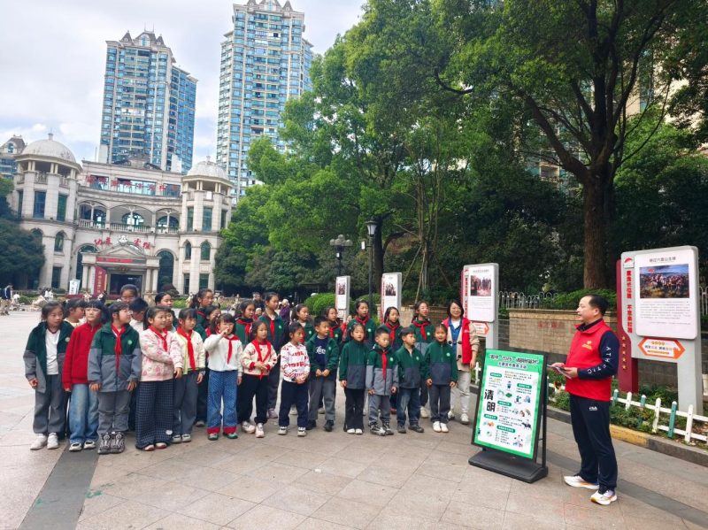 雨花区东山街道开展清明主题系列活动。通讯员供图
