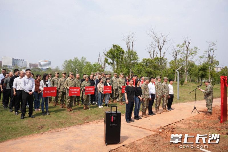 植树现场。均为通讯员 胡典香 供图