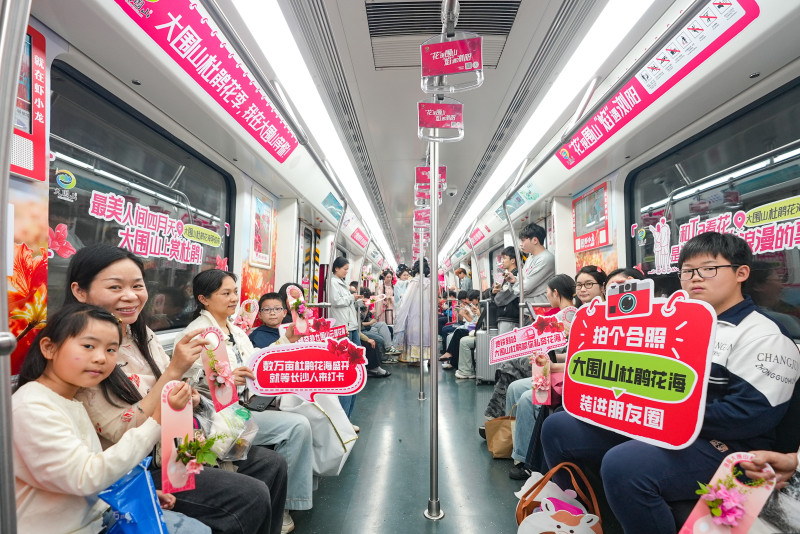 大围山第十八届杜鹃花季将于4月20日启幕。长沙晚报通讯员 张沁供图