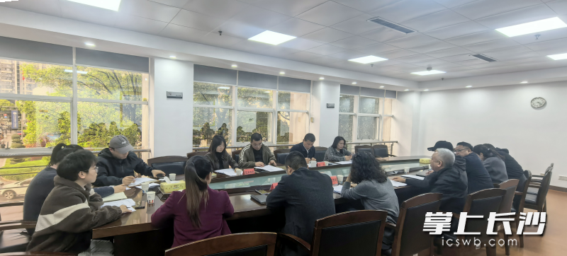 会议现场。长沙晚报通讯员 符雅梅 摄