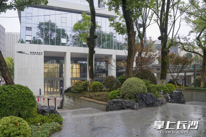 湖南省博物馆与湖南烈士公园“馆园融合”入馆通道将于2026年4月14日12时正式启用。 均为长沙晚报全媒体记者周数邑摄