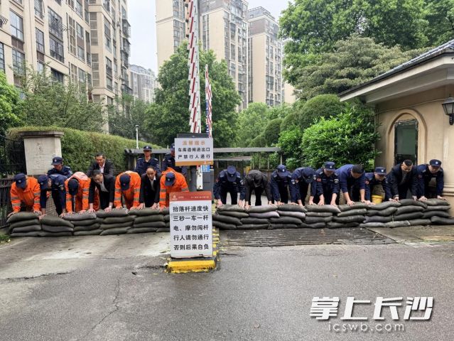 此次防汛应急演练是一次实战化的“大练兵”。