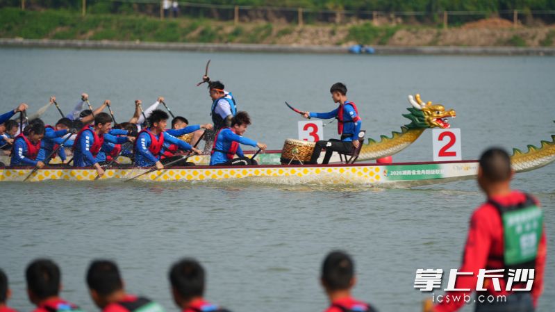2026年湖南省龙舟超级联赛选拔赛（慈利站）现场。 均为赛事组委会供图