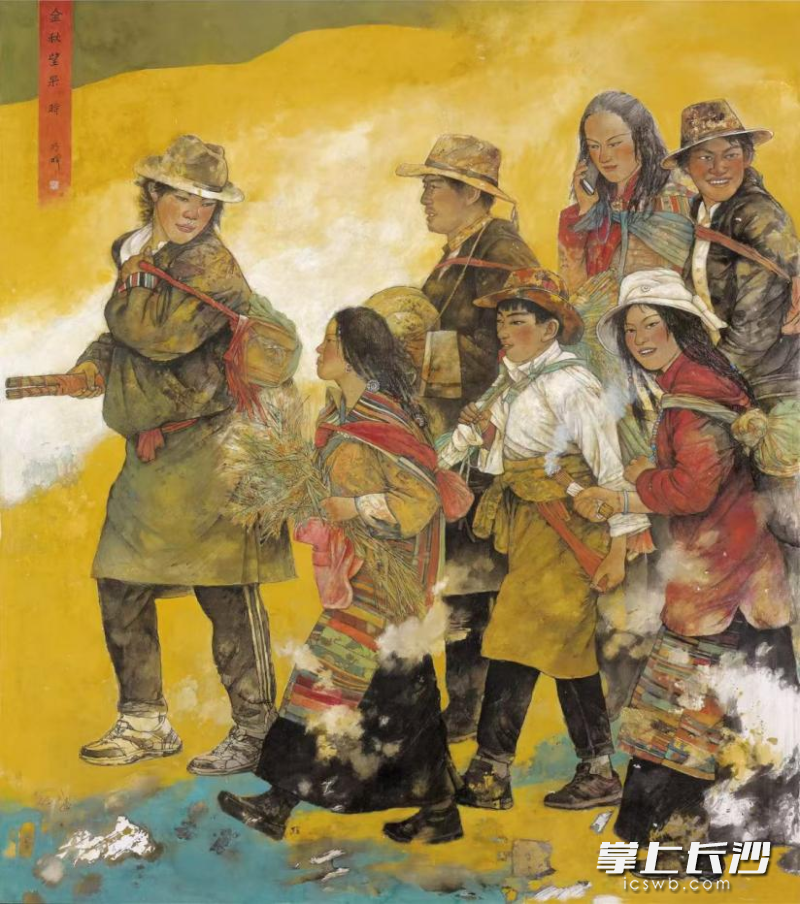 作品图片，均为湖南美术馆提供