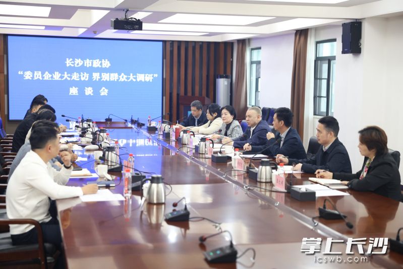 座谈会现场。