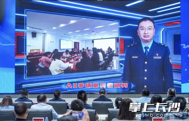 天心区开展2026年防汛应急演练。  长沙晚报通讯员 谢赛虎 供图