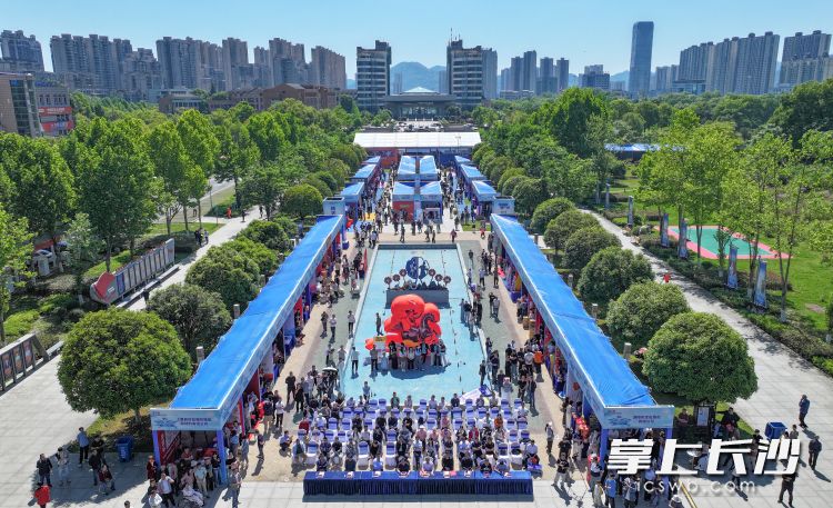 2026年烟花爆竹新品订货交易会暨新国标实施主题宣传活动启幕。均为长沙晚报通讯员 彭红霞摄