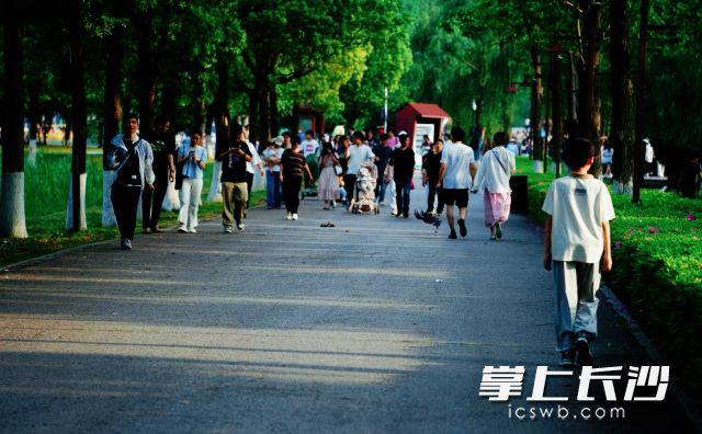 剩余假期不再有雨水打扰，适合出游和返程。长沙晚报全媒体记者 舒元臻摄