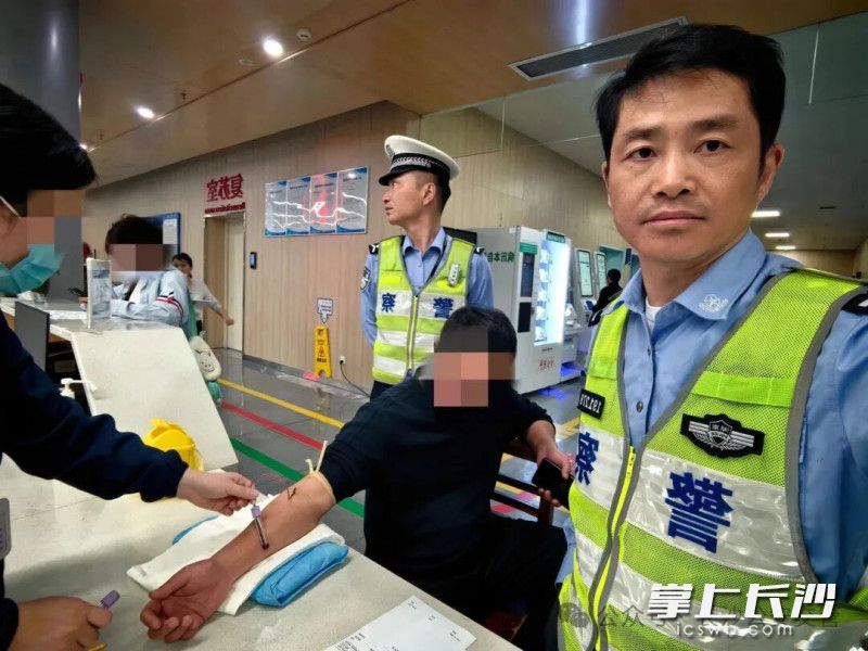 心存侥幸的周某悔不当初。望城交警 供图