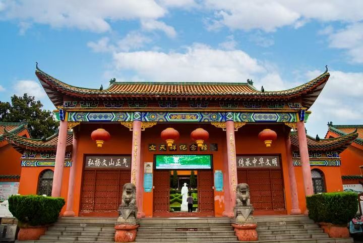 图为江西吉安文天祥纪念馆。