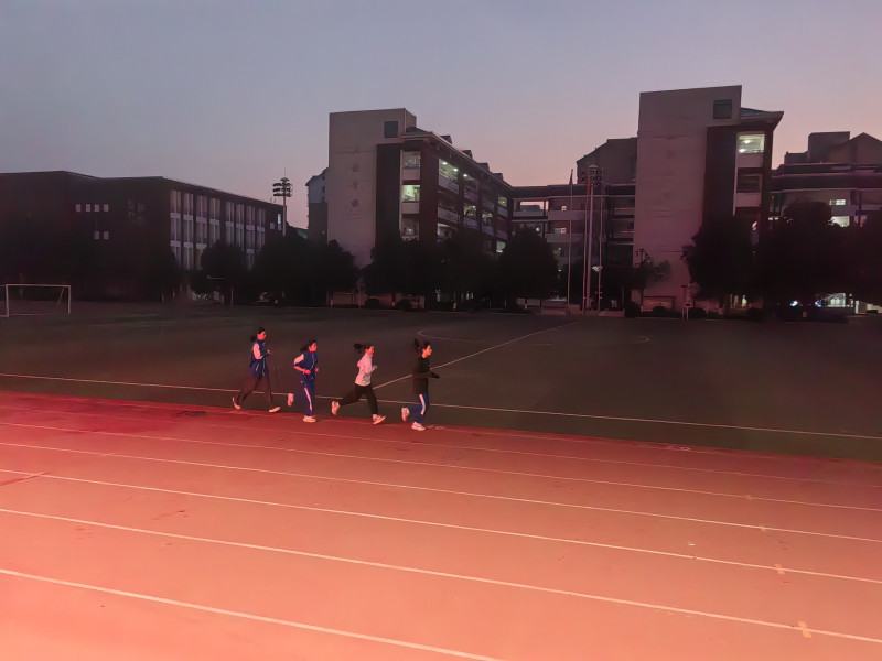 日复一日地坚持和努力训练。