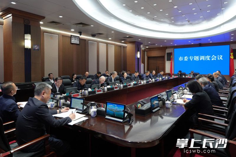 会议现场。长沙晚报全媒体记者 郭雨滴 摄