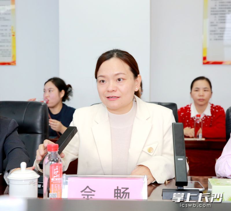 长沙市中医医院（长沙市第八医院）针灸康复科主任佘畅。 受访者供图