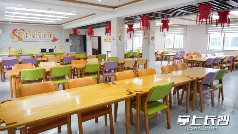 焕新升级后的高塘岭敬老院。