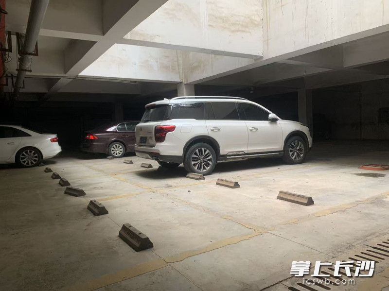 自管网改造后，联诚花园小区地下车库便没再进过水。长沙晚报全媒体记者 邓艳红 摄