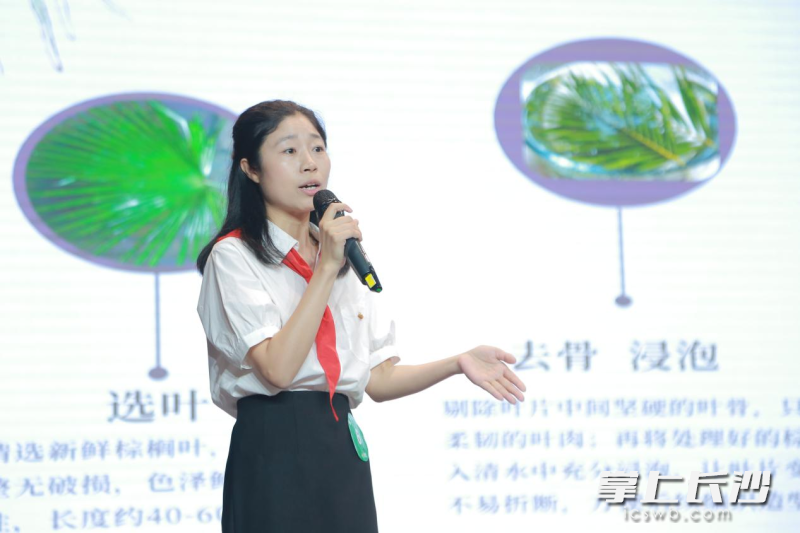 比赛现场，辅导员们带来一堂堂精彩的少先队思政课。