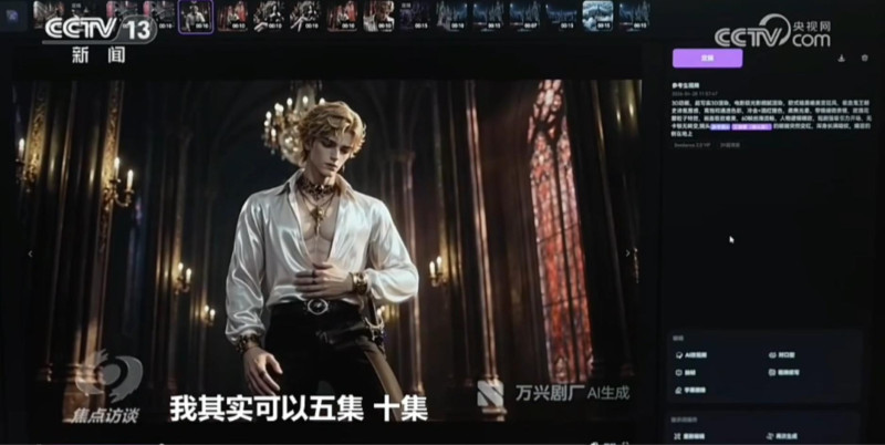万兴剧厂重磅亮相《焦点访谈》专题节目《扩能提质强服务》。均为长沙晚报通讯员李媛供图