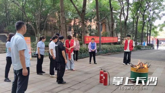 实操演练环节现场。