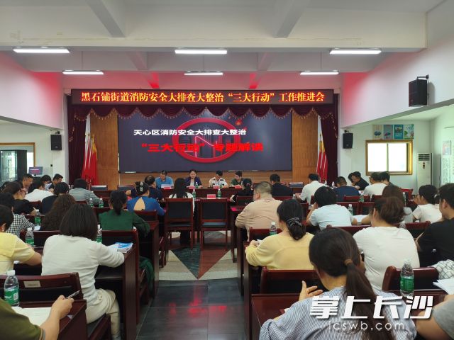 会议现场。 长沙晚报通讯员  陈红 李淑云供图