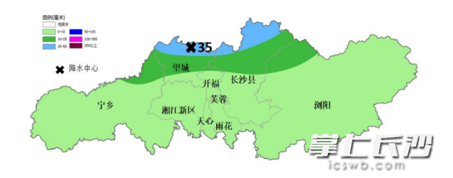 24日8时至25日8时预计累计降雨量（单位：毫米）。