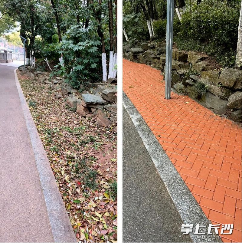 改造前后细节对比。