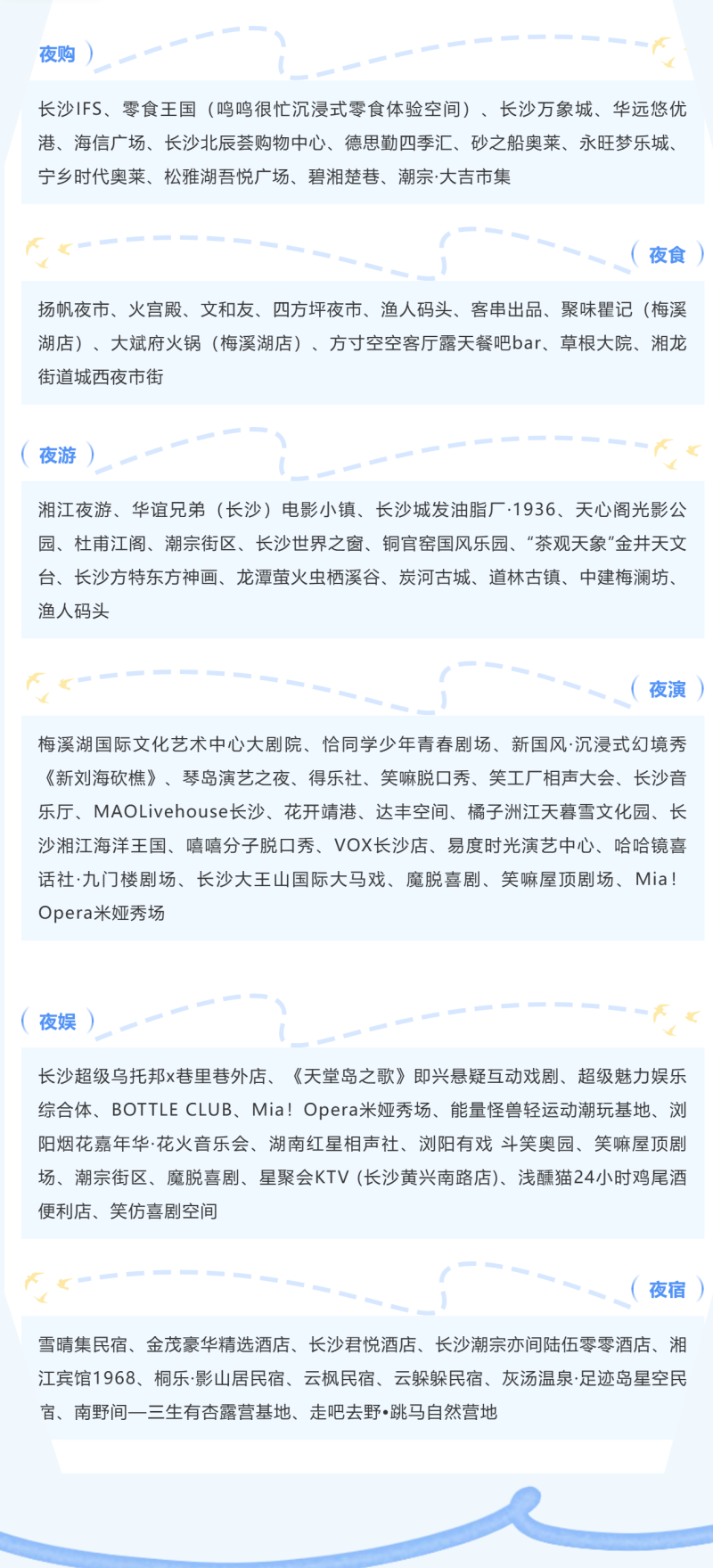 长沙多项入选长株潭“最Young夜消费六个一百” 首批名单。 均为市文旅广电局供图