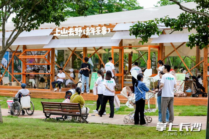 活动当天，试营业中的六号盒子“阴翳”成为温暖的休憩港湾。