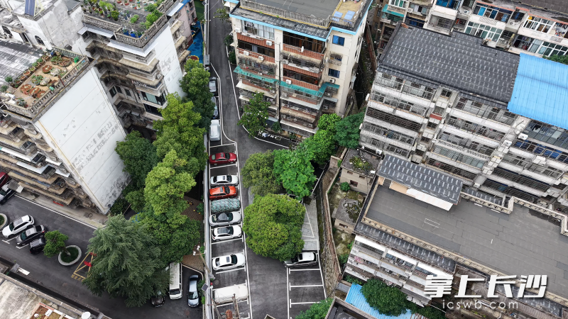 雨花区侯家塘街道城南中路17号大院外经委小区整洁清爽。 均为全媒体记者 周游 通讯员 符雅梅 摄影报道