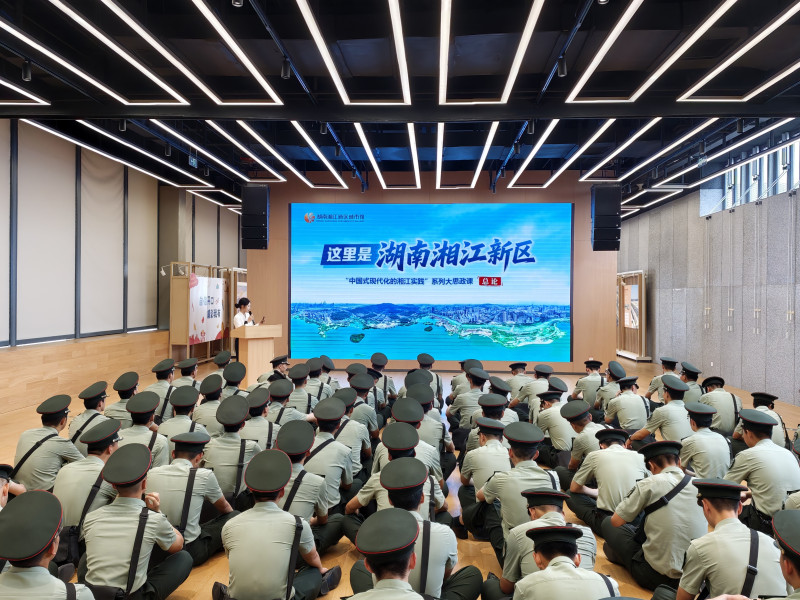 思政课现场。均为湘江早报全媒体记者 范龙贵 摄