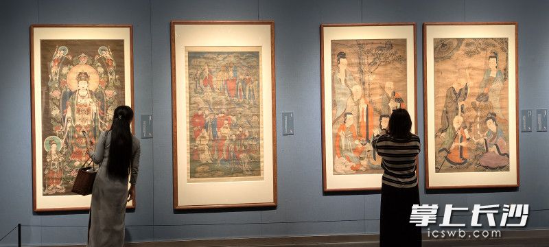 古迹展厅。 均为长沙晚报全媒体记者肖舞摄