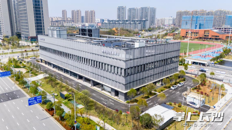 梅溪湖D区能源站实景图