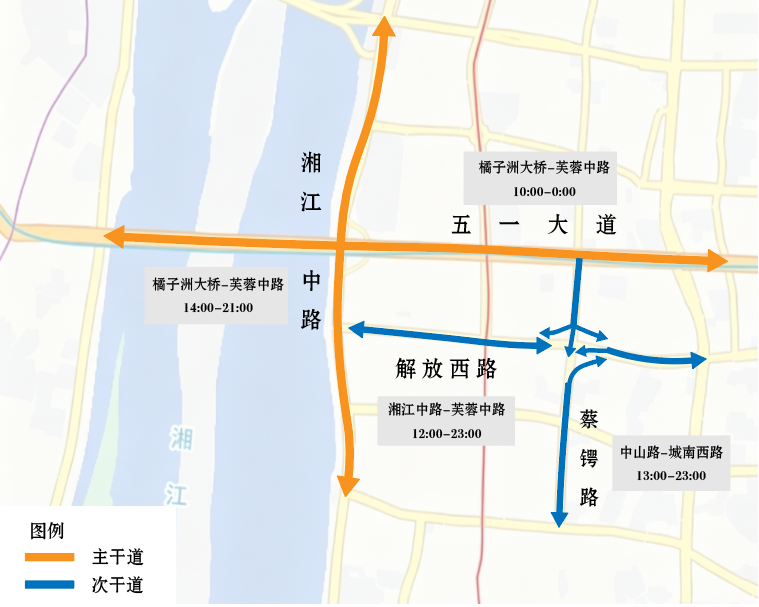 6月19日至6月20日五一商圈流量示意图 6月19日至6月20日五一商圈流量示意图