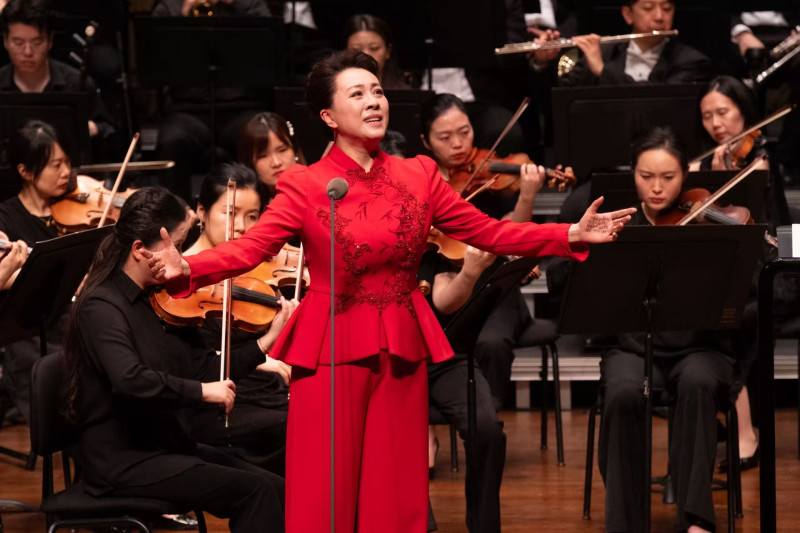 演出现场。