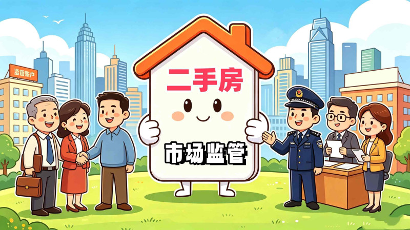 二手房市场正呈现出规范向好态势。AI制图