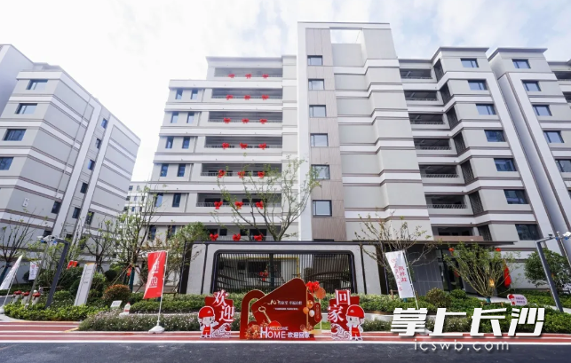 田林路65弄旧住房拆除重建后，焕然一新。  均为企业供图