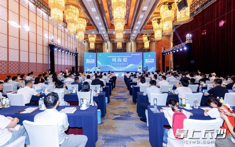 开福区向国防科大校友英才广发“英雄帖”：来开福，开创新的幸福。 均为长沙晚报全媒体记者 李卓 摄