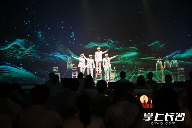 7月6日上午，“马栏山开放日”活动在利亚德·马栏山虚拟制作基地举行。 均为长沙晚报全媒体记者余劭劼摄