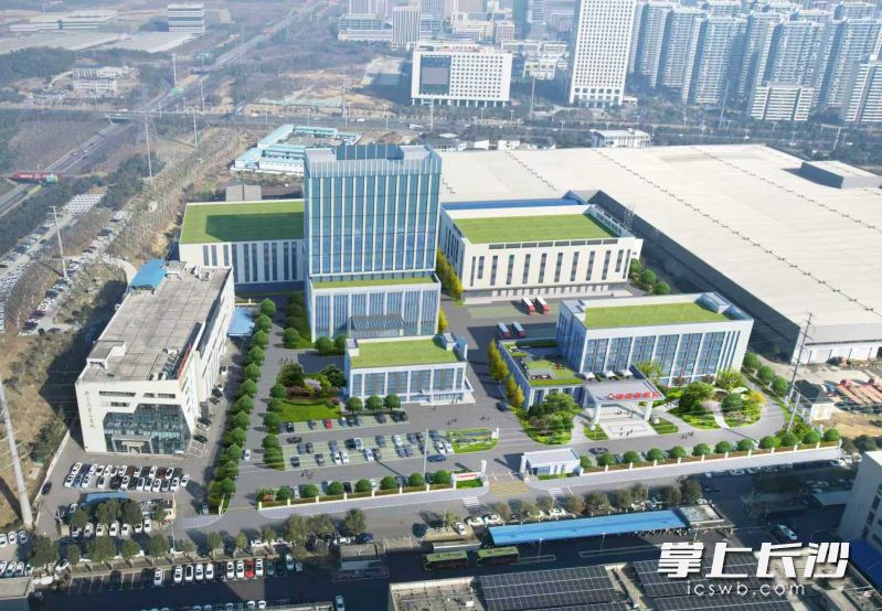 名家医药总部及生物医药产业园项目效果图。资料图片