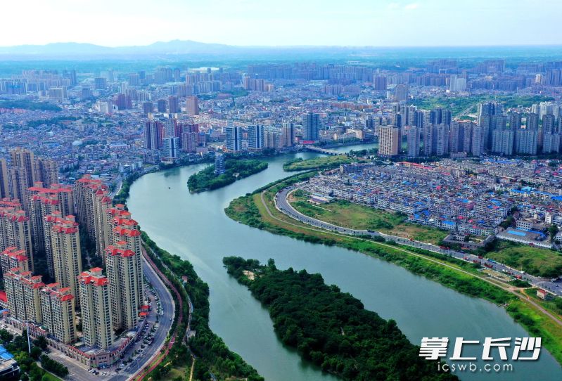 “宁乡人的母亲河”沩水穿城而过。