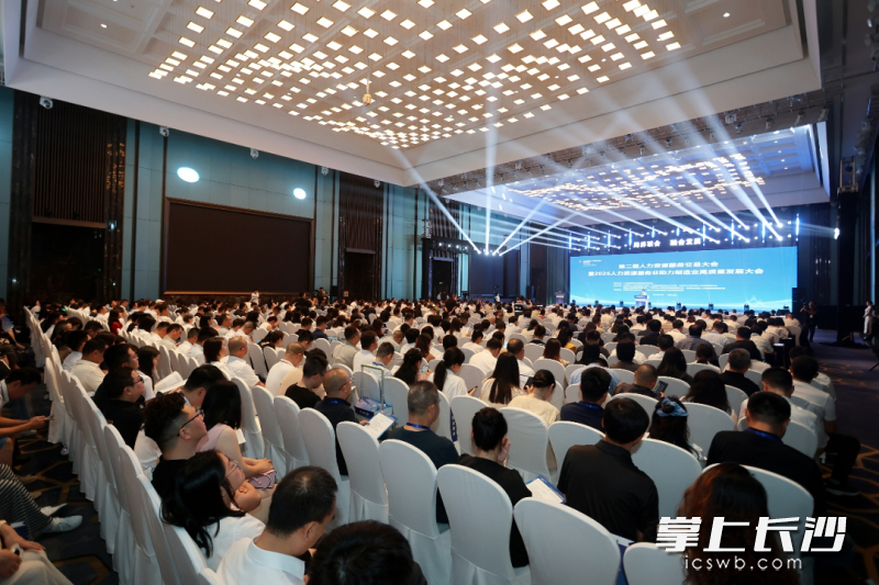 近日，第二届人力资源服务交易大会暨2026人力资源服务业助力制造业高质量发展大会举办。均为通讯员供图