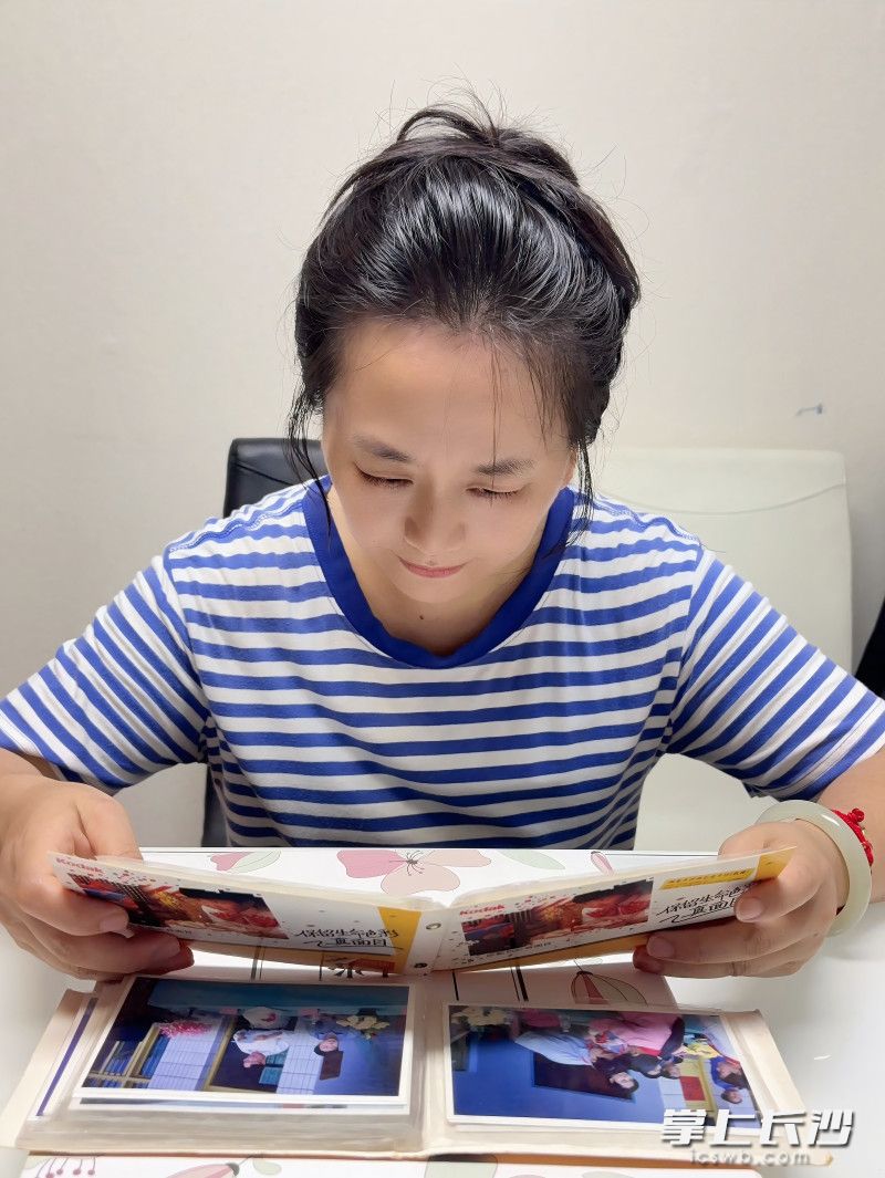 资助湘西山区孩子30年的汤卫红。 受访者供图
