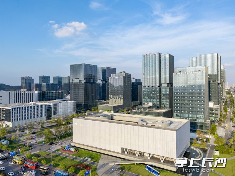世界计算·长沙智谷建设加速，将推动先进计算产业集群发展。 湘江早报全媒体记者 范龙贵 摄